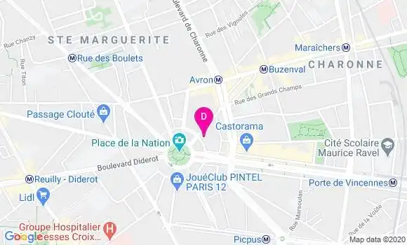 Localisation Herve Sarfati