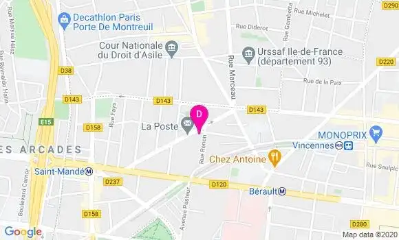 Localisation Charles Henri Bedarrides