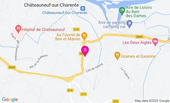 Localisation Julie Pehau