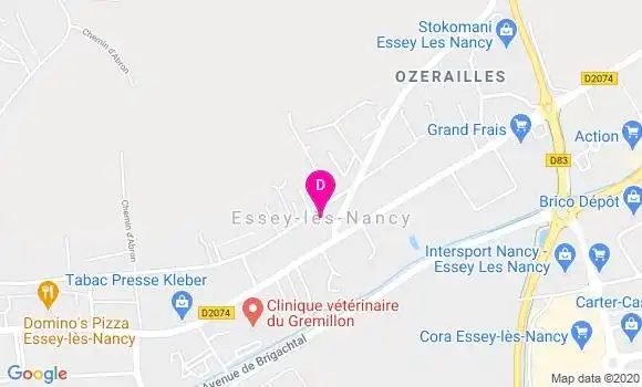 Localisation Herve Blin