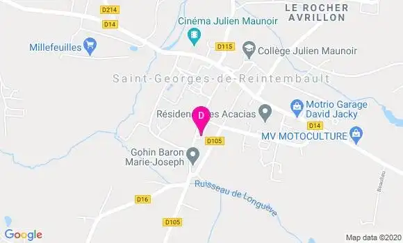 Localisation Murielle Liger