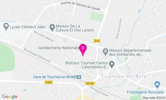 Localisation Eric Maujean