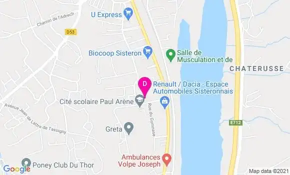 Localisation Magali Bovero
