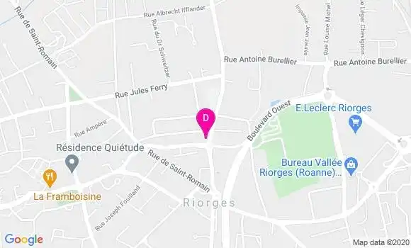 Localisation Annie Lenglet