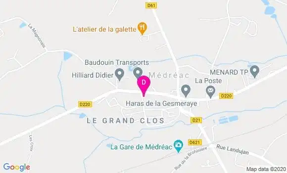 Localisation Nicolas Leruste