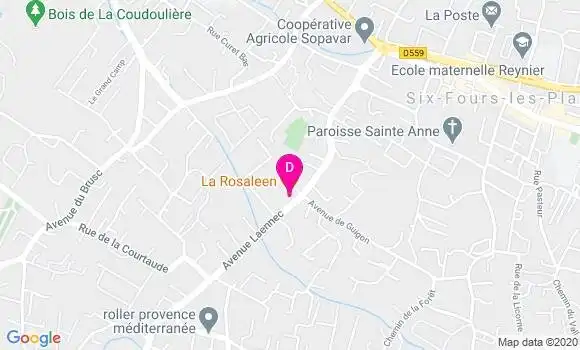 Localisation Laetitia Sanchette