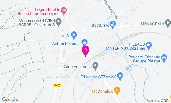 Localisation Xavier Catteau