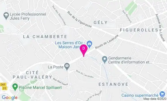 Localisation Alain Sahonet