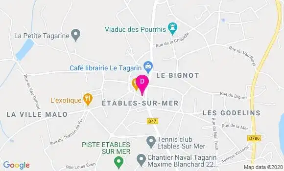 Localisation Cecile Le Bonhomme