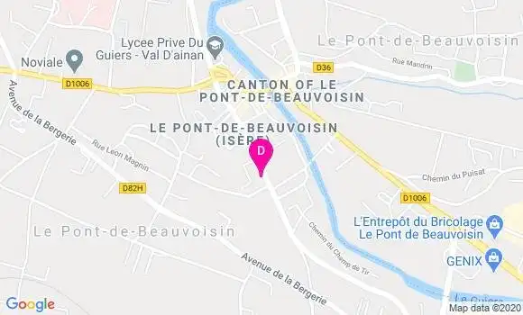 Localisation Karine Borjon Reynaud
