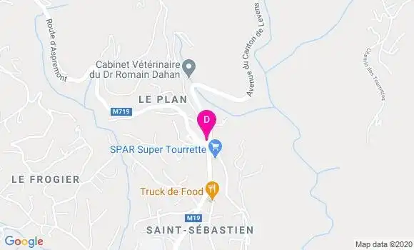 Localisation Thierry Bernardi