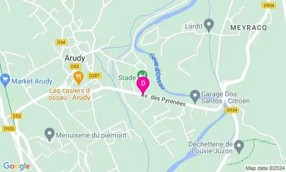 Localisation Bertrand Menaut