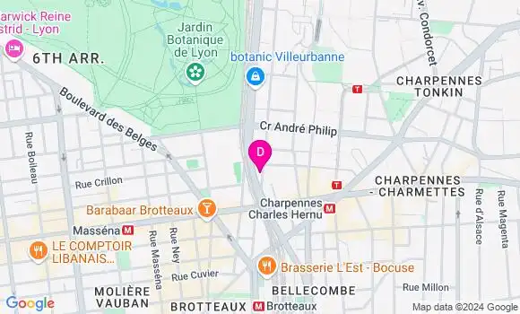 Localisation Clara Blanchard