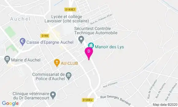 Localisation Alexandra Saulier