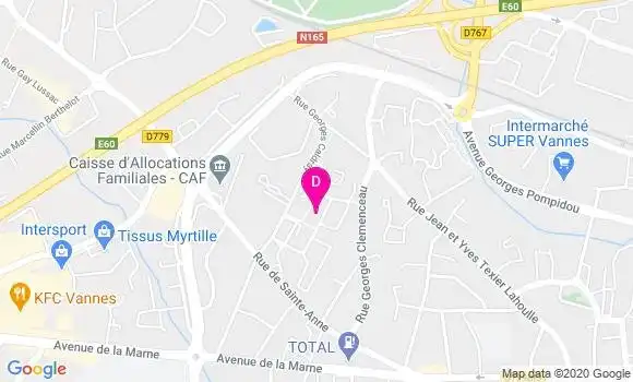 Localisation Yann Carfantan