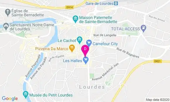 Localisation Denis Bounhoure