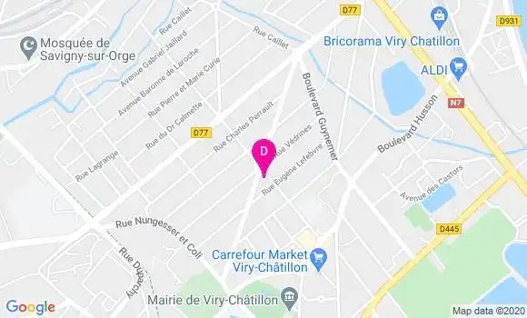 Localisation Didier Romand