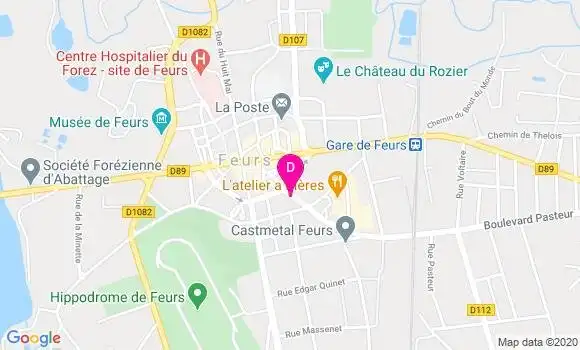 Localisation Rachel Manevy