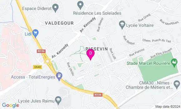 Localisation Sarra Hassen