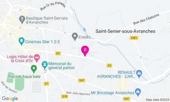 Localisation Charles Edouard Poirier
