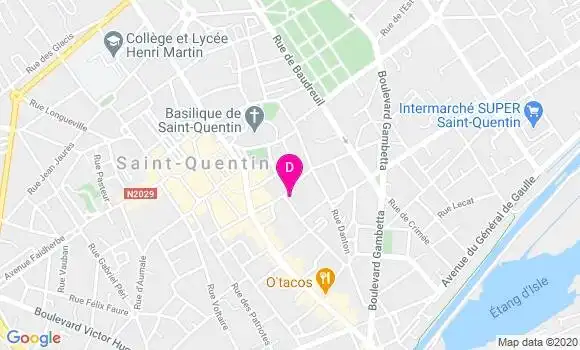Localisation Aline Paris