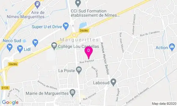 Localisation Christine Keller Maurines
