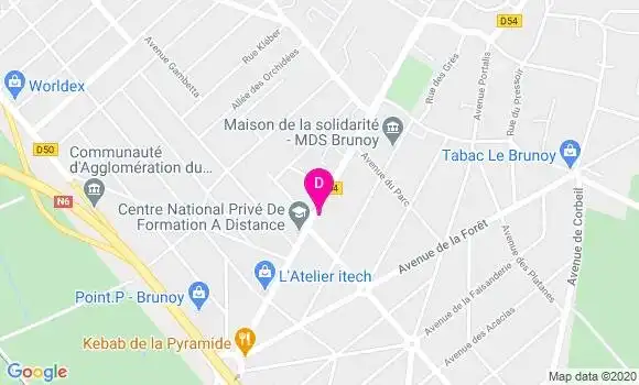 Localisation Isabelle Raffalli