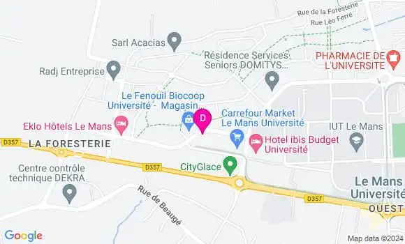 Localisation Emilie Mollicone