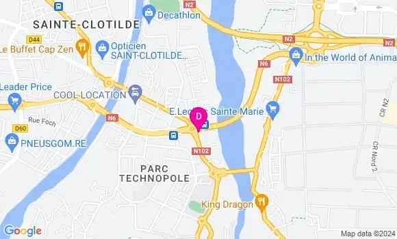 Localisation Adrien Marimoutou