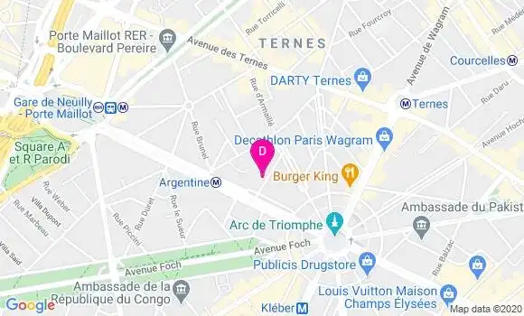 Localisation Michel Legens