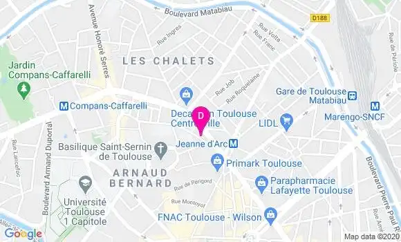 Localisation Beatrice Dessez