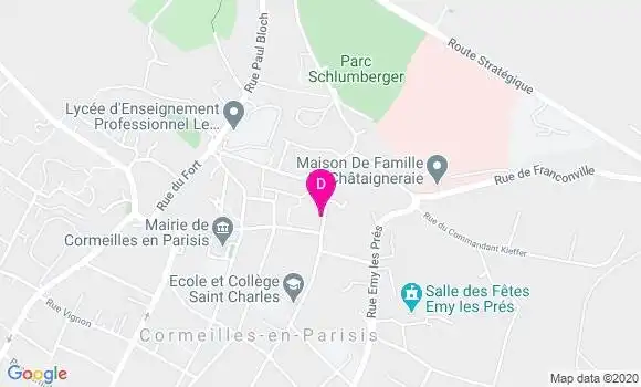 Localisation Elisabeth Naud