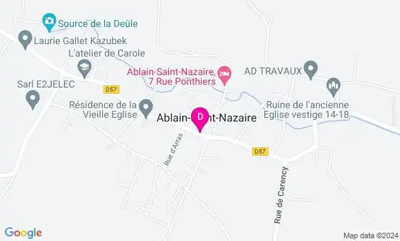 Localisation Manon Loridan