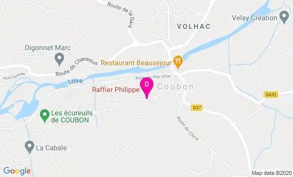 Localisation Philippe Raffier