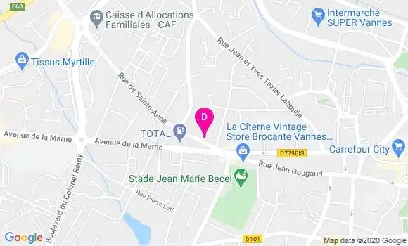 Localisation Frederic Davourie