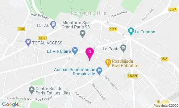 Localisation Daniel Lahmi