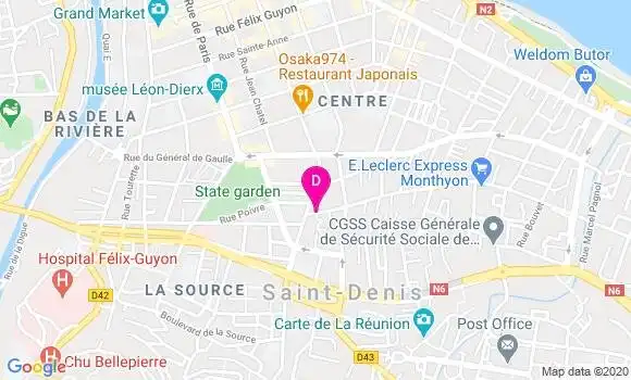 Localisation Sabirhoussen Sullemandjee