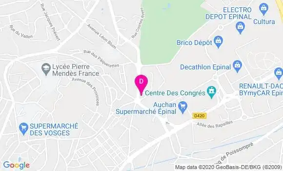 Localisation Bertrand Lepaige