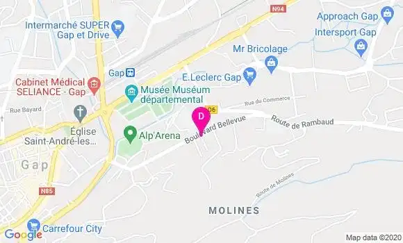 Localisation Jean Michel Laurent