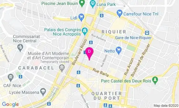Localisation Nathalie Lacas