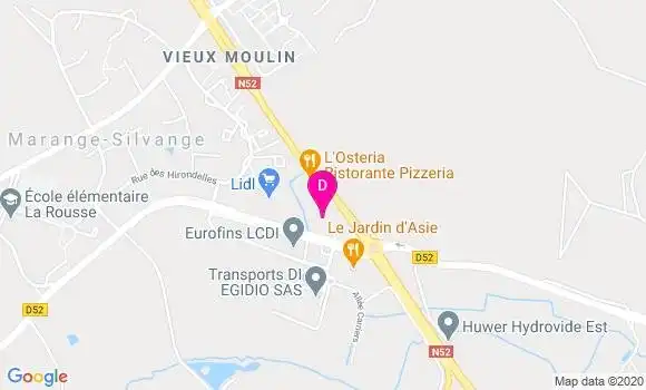 Localisation Celine Cortez Prunier