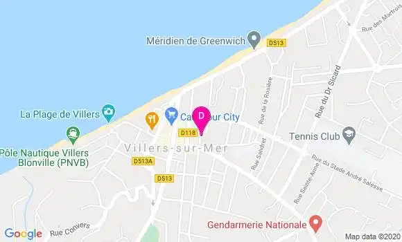 Localisation Coralie Decotte