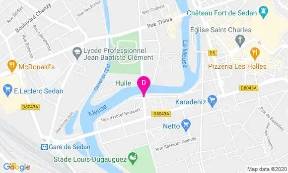 Localisation Yannick Vannier