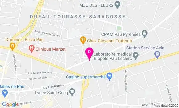 Localisation Eric Moussus