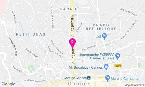 Localisation Laetitia Cocud