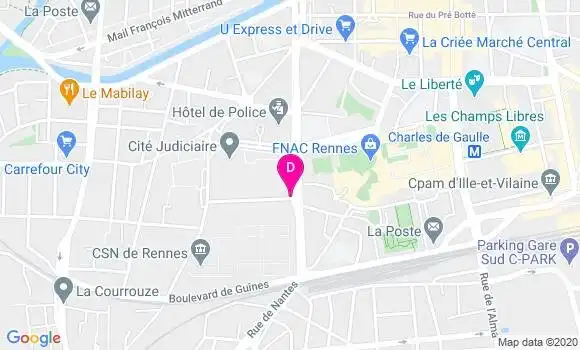 Localisation Marie Joseph Dautel