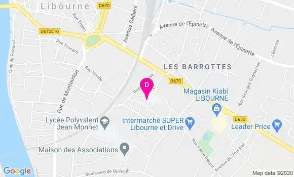Localisation Anne Lisoir