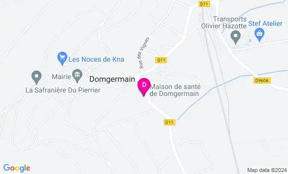 Localisation Lauranne Lecomte