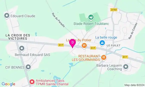 Localisation Romain Cochard