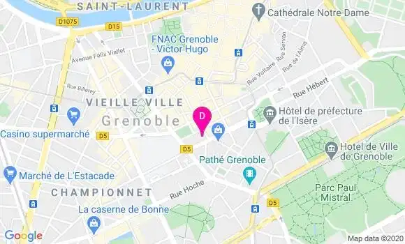 Localisation Hugo Tardif
